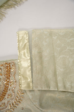 Khaas - Luxury Organza Outfit with chiffon  Dupatta - Ready to Wear SD478