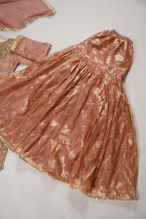 Khaas - Luxury Organza Outfit with chiffon  Dupatta - Ready to Wear SD479