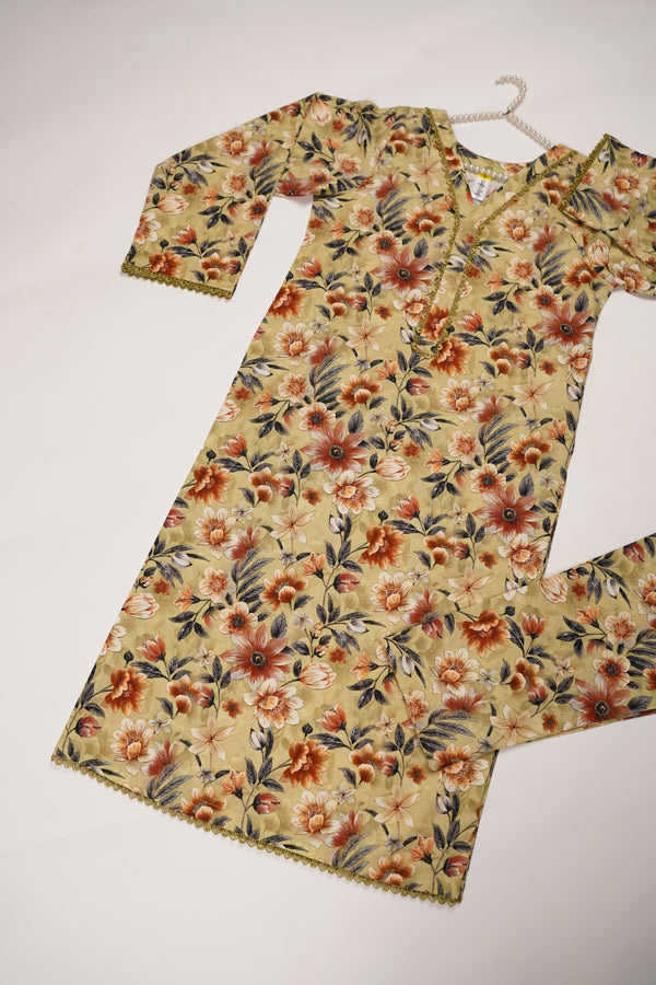 Rozi - Exclusive Khaddar  Shirt And Trouser - Ready to Wear - PD181