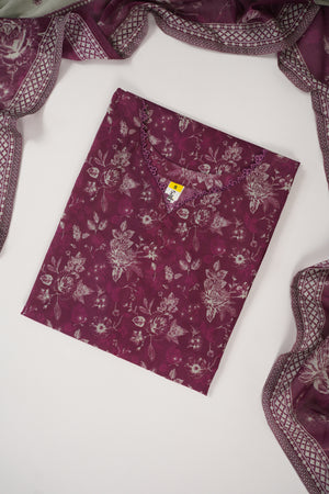 Rozi  - Exclusive Lawn  Outfit with Dupatta - Ready to Wear SD512