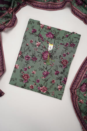 Rozi  - Exclusive Lawn  Outfit with Dupatta - Ready to Wear SD514