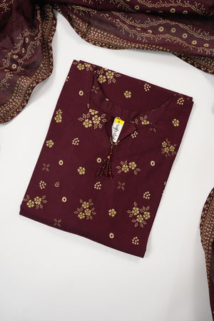 Rozi  - Exclusive Lawn  Outfit with Dupatta - Ready to Wear SD509