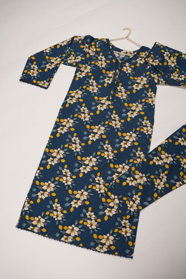 Rozi - Exclusive Khaddar  Shirt And Trouser - Ready to Wear - PD182