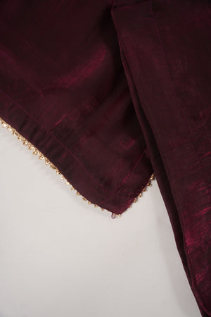 Khaas - Luxury Sheesha Silk Outfit - Ready to Wear SD473