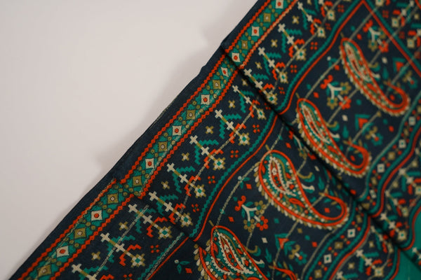 Rozi - Exclusive Khaddar Outfit with  Shawl - Ready to Wear - PD186