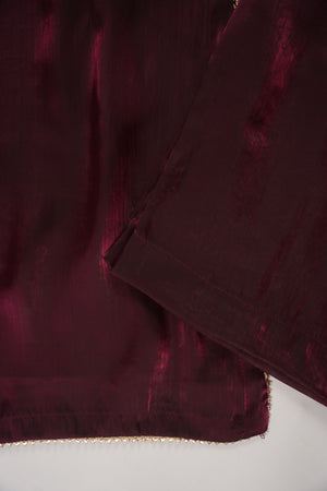 Khaas - Luxury Sheesha Silk Outfit - Ready to Wear SD473