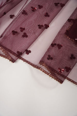 Khaas - Luxury Sheesha Silk Outfit - Ready to Wear SD473