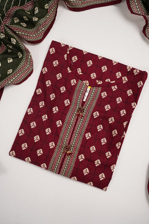 Rozi  - Exclusive Lawn  Outfit with Dupatta - Ready to Wear SD510
