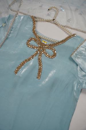Khaas - Luxury Sheesha Silk Outfit - Ready to Wear SD475