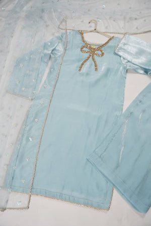 Khaas - Luxury Sheesha Silk Outfit - Ready to Wear SD475