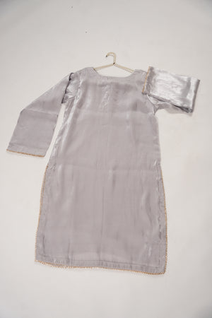 Khaas - Luxury Sheesha Silk Outfit - Ready to Wear SD477
