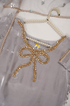 Khaas - Luxury Sheesha Silk Outfit - Ready to Wear SD477
