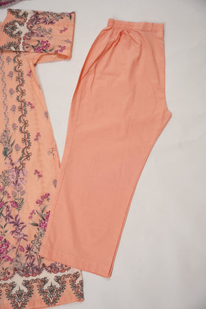 SadaBahar Originals- Exclusive Lawn  Outfit with Dupatta - Ready to Wear SD468