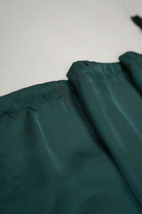 Rozi - Viral Farshi Shalwar Shamoz Silk Outfit with Shamoz Dupatta - Ready to Wear