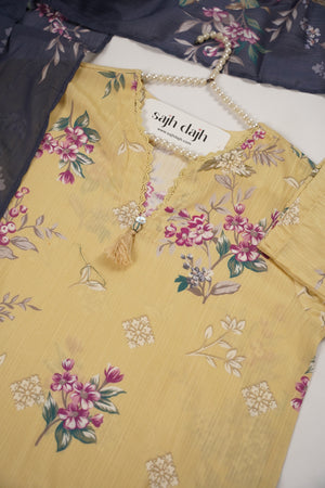 SadaBahar Originals  - Exclusive Lawn  Outfit with Dupatta - Ready to Wear SD465