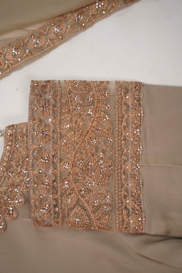 Chiffon Budget Wear Suit with Chiffon Dupatta - Ready to Wear HEJ-V5-D1