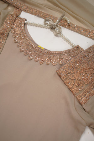 Chiffon Budget Wear Suit with Chiffon Dupatta - Ready to Wear HEJ-V5-D1-SD