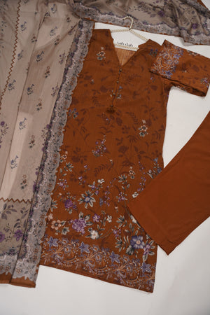 SadaBahar Originals - Exclusive Lawn  Outfit with Dupatta - Ready to Wear SD460