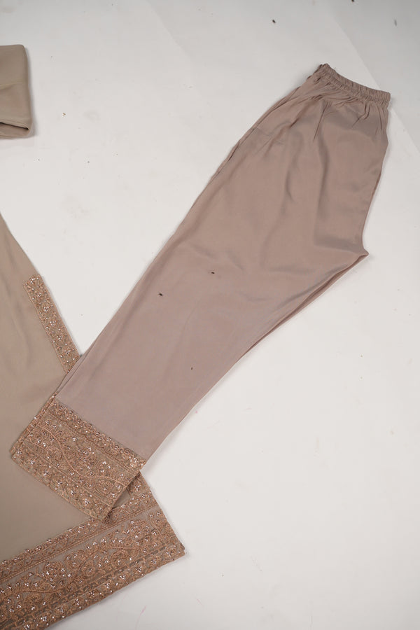 Chiffon Budget Wear Suit with Chiffon Dupatta - Ready to Wear HEJ-V5-D1