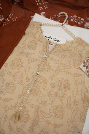 SadaBahar Originals  - Exclusive Lawn  Outfit with Dupatta - Ready to Wear SD459