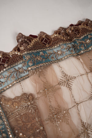 Husan e Jahan - Luxury Festive Collection with Sharara - Ready to Wear - HEJ-V5-D5