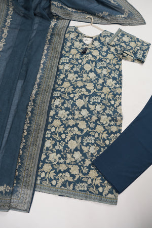 Bin Saeed Originals - Exclusive Lawn Outfit with Dupatta - Ready to Wear - SD291