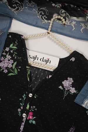 SadaBahar Originals - Exclusive Lawn  Outfit with Dupatta - Ready to Wear SD461