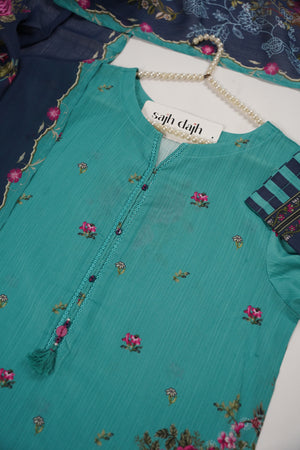 SadaBahar Originals - Exclusive Lawn  Outfit with Dupatta - Ready to Wear SD462