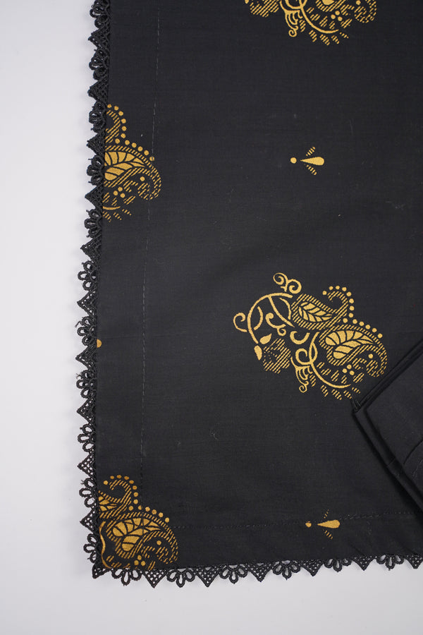 Rozi - Luxury Cotton Lawn Outfit With Multani Dupatta - Ready to Wear