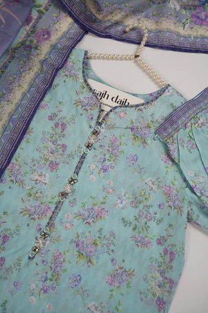 Bin Saeed Originals - Exclusive Lawn Outfit with Dupatta - Ready to Wear - SD293