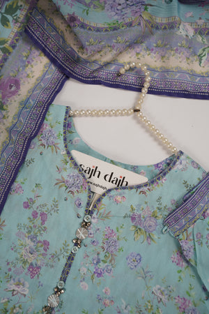 Bin Saeed Originals - Exclusive Lawn Outfit with Dupatta - Ready to Wear - SD293