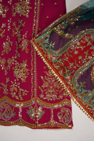 Husan e Jahan - Luxury Festive Collection - Ready to Wear - HEJ-V5-D4-SD