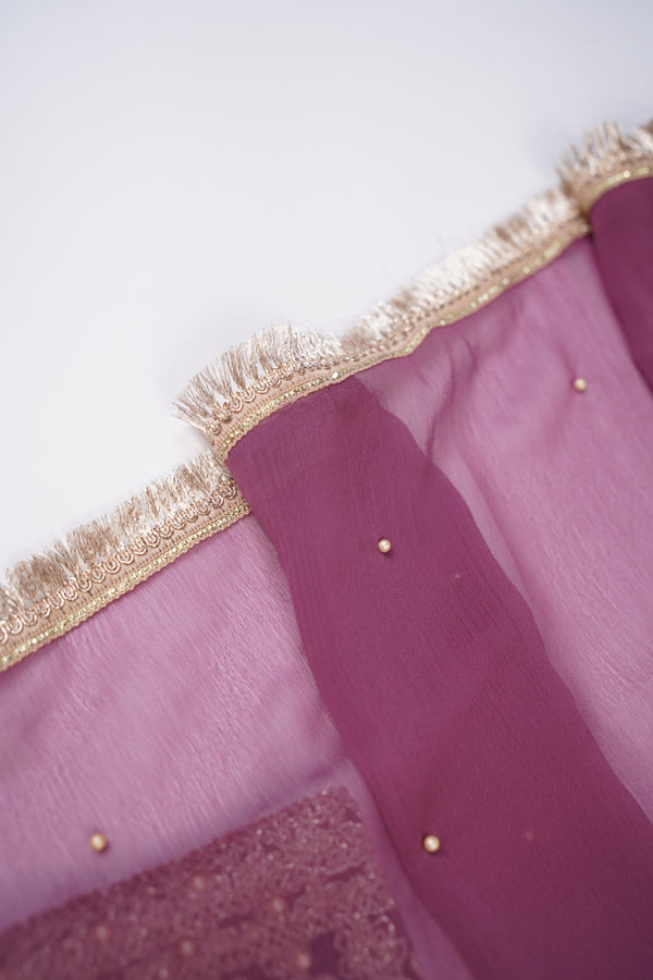 Chiffon Budget Wear Suit with Chiffon Dupatta - Ready to Wear PD007