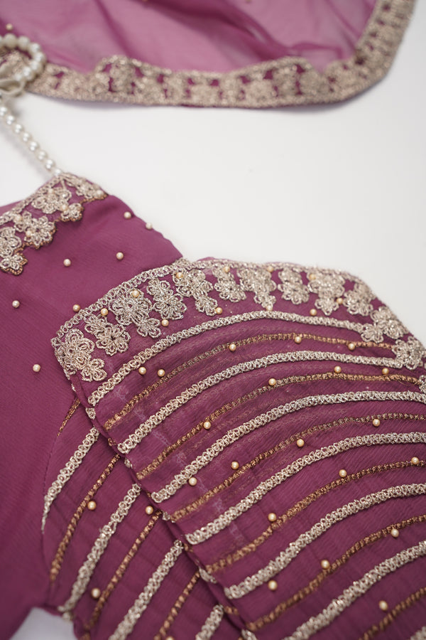 Chiffon Budget Wear Suit with Chiffon Dupatta - Ready to Wear PD007