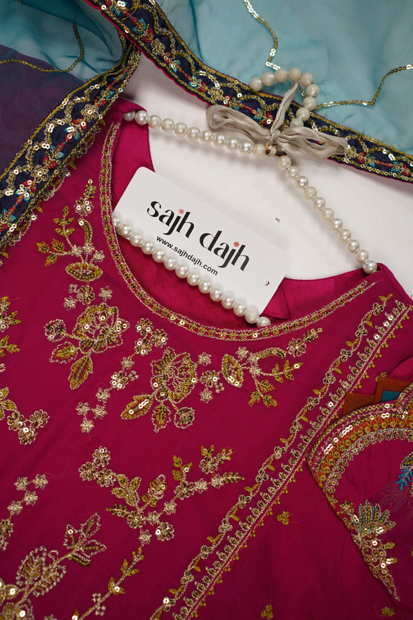 Husan e Jahan - Luxury Festive Collection - Ready to Wear - HEJ-V5-D4