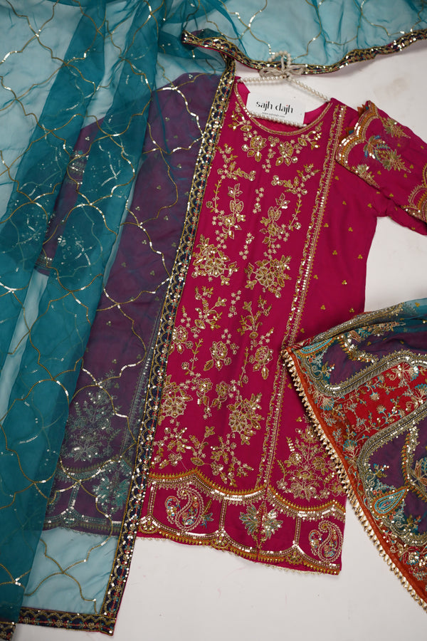 Husan e Jahan - Luxury Festive Collection - Ready to Wear - HEJ-V5-D4