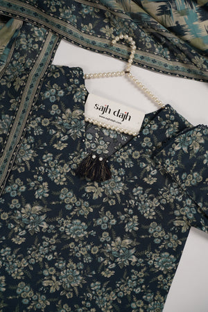 Bin Saeed Originals - Exclusive Lawn Outfit with Dupatta - Ready to Wear - SD289