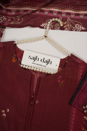 SadaBahar Originals - Exclusive Lawn  Outfit with Dupatta - Ready to Wear SD471
