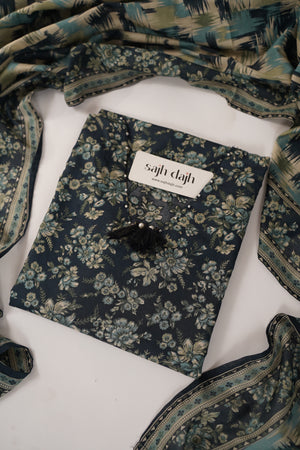Bin Saeed Originals - Exclusive Lawn Outfit with Dupatta - Ready to Wear - SD289