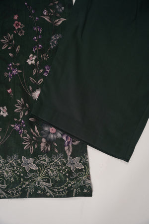 SadaBahar Originals - Exclusive Lawn  Outfit with Dupatta - Ready to Wear SD466 Green
