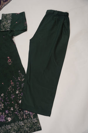 SadaBahar Originals - Exclusive Lawn  Outfit with Dupatta - Ready to Wear SD466 Green