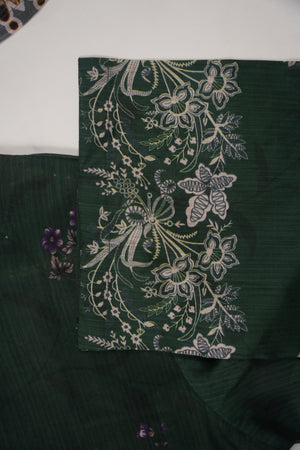 SadaBahar Originals - Exclusive Lawn  Outfit with Dupatta - Ready to Wear SD466 Green