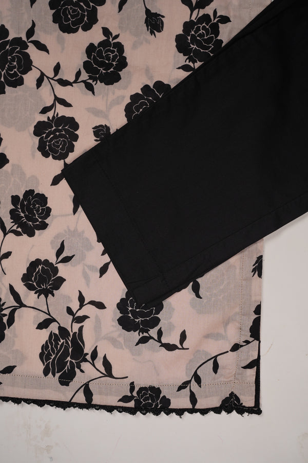 Rozi - Luxury Lawn Outfit With Chiffon Dupatta - Ready to Wear PD104