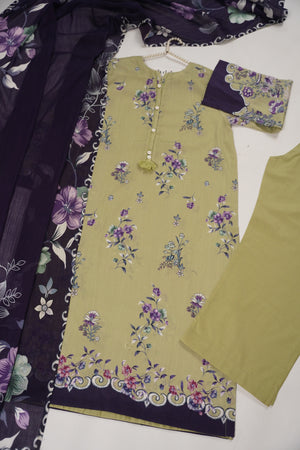 SadaBahar Originals - Exclusive Lawn  Outfit with Dupatta - Ready to Wear SD467