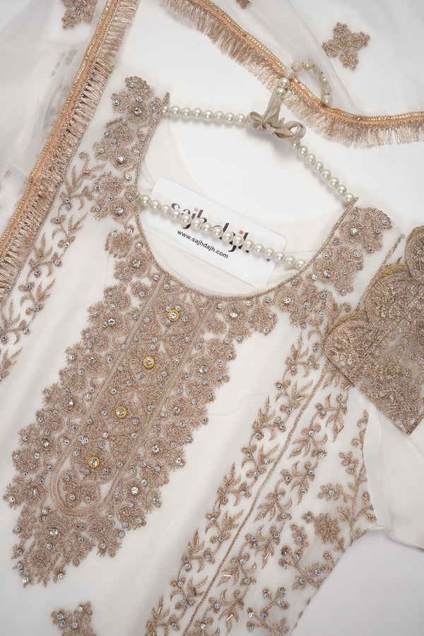 Chiffon Budget Wear Suit with Chiffon Dupatta - Ready to Wear - PD003
