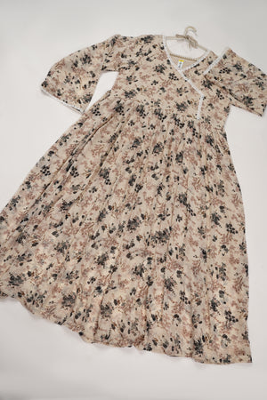 Lyra - Printed Chiffon Maxi - Ready to Wear  - MK002