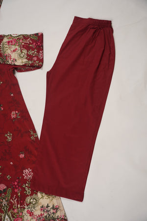SadaBahar Originals  - Exclusive Lawn  Outfit with Dupatta - Ready to Wear SD464