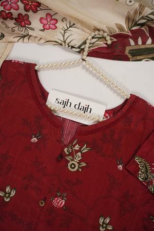 SadaBahar Originals  - Exclusive Lawn  Outfit with Dupatta - Ready to Wear SD464