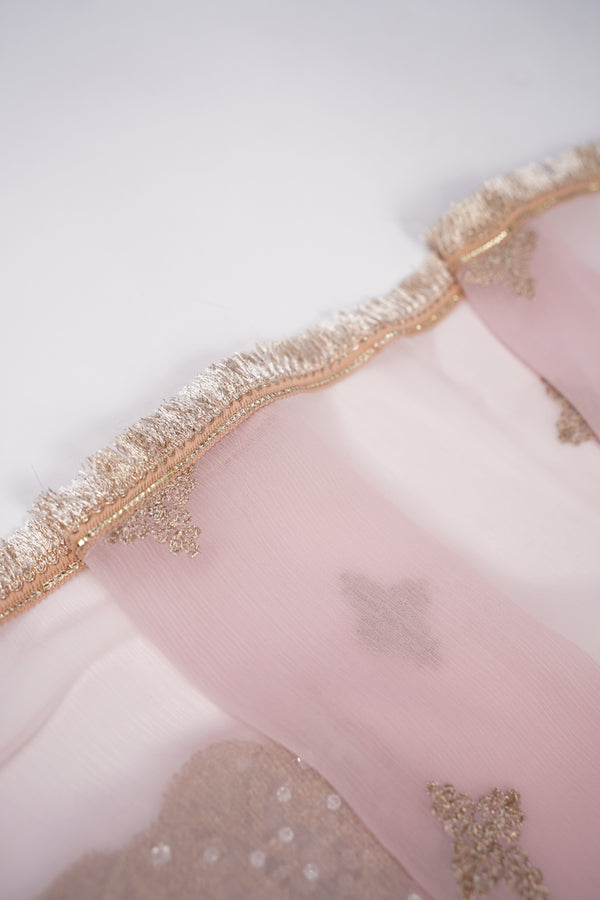 Chiffon Budget Wear Suit with Chiffon Dupatta - Ready to Wear - PD006