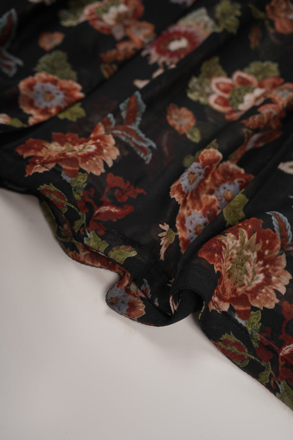 Lyra - Printed Chiffon Maxi - Ready to Wear  - MK005